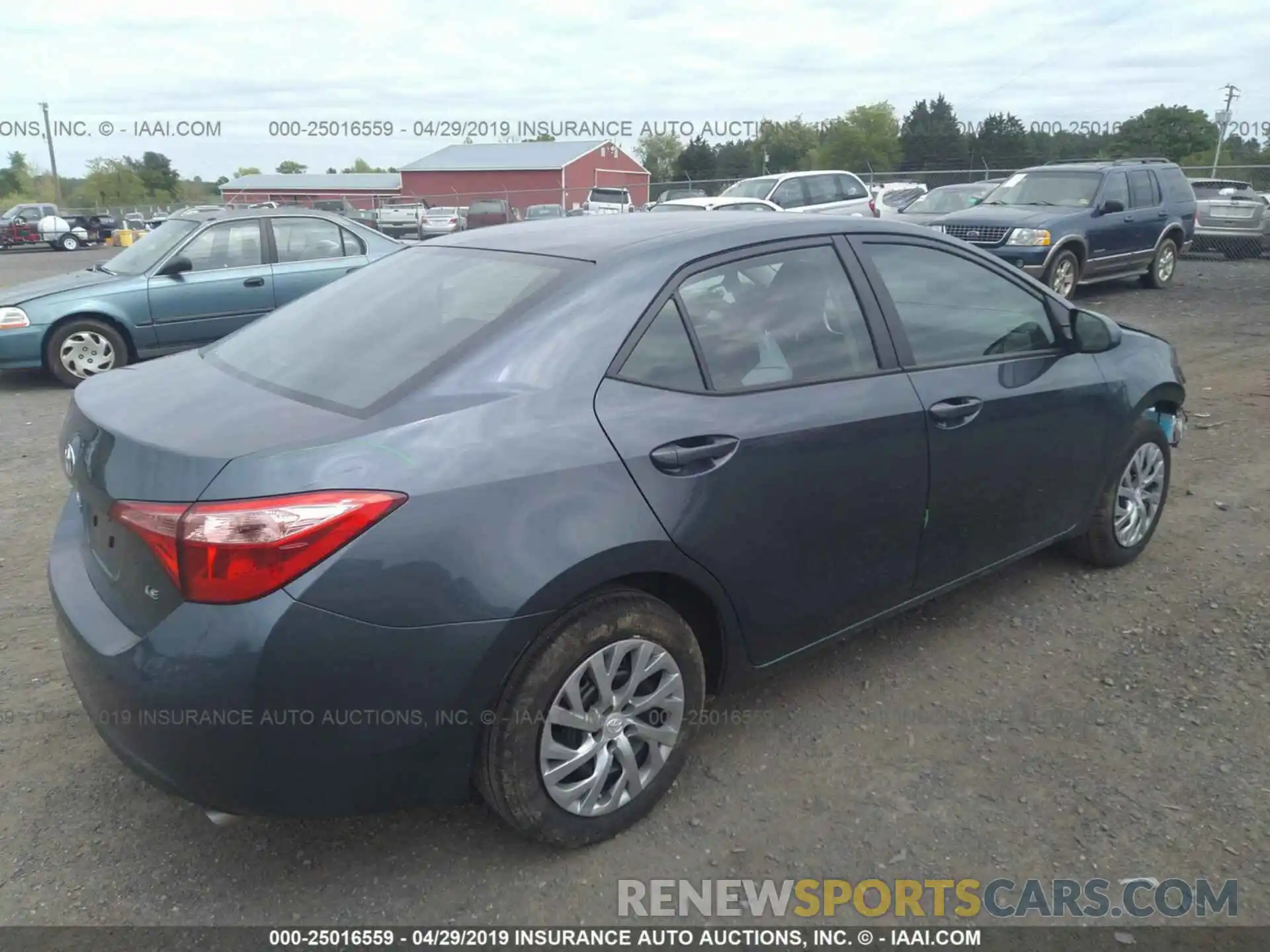 4 Photograph of a damaged car 2T1BURHE3KC176163 TOYOTA COROLLA 2019