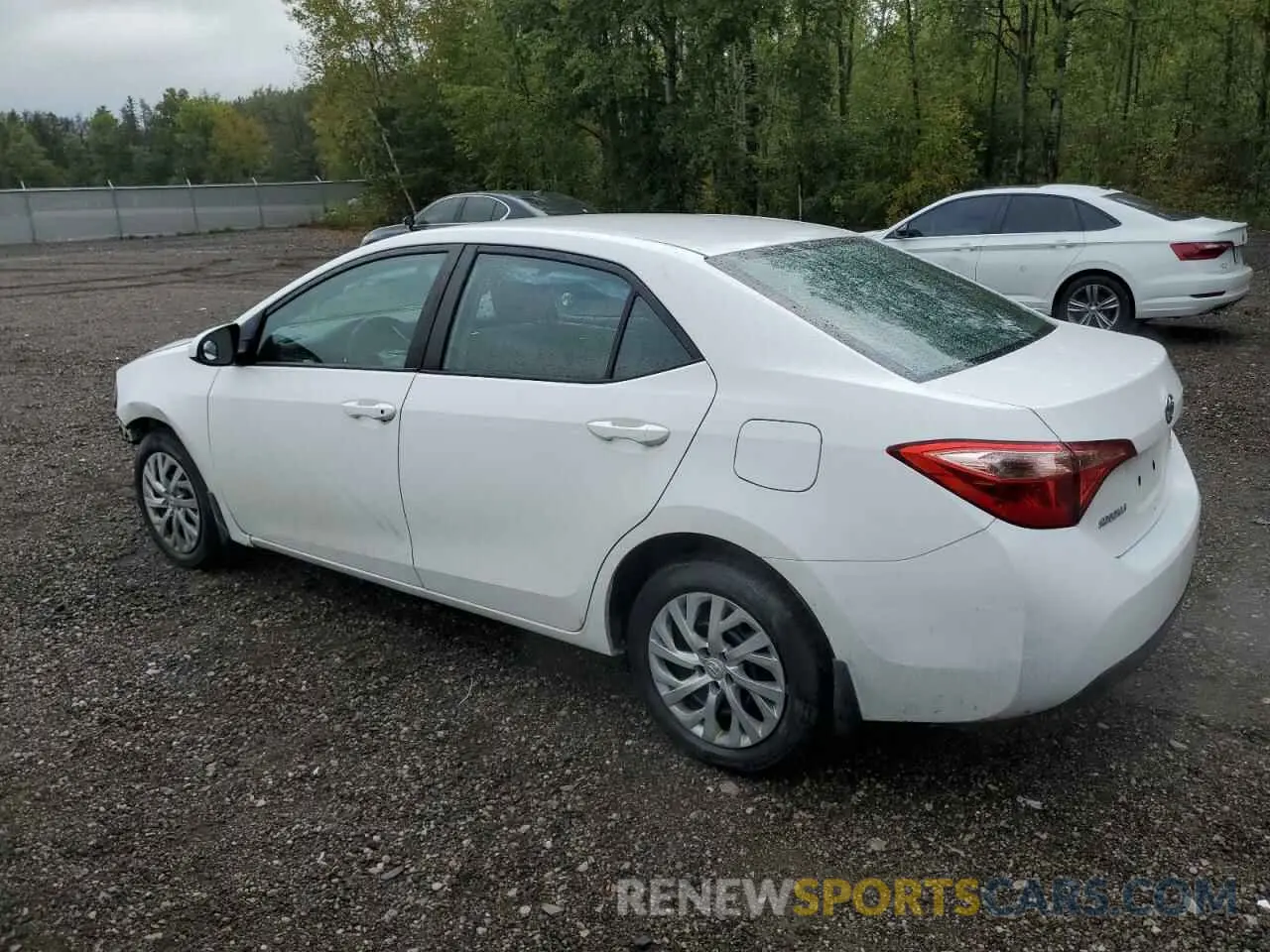 2 Photograph of a damaged car 2T1BURHE3KC192413 TOYOTA COROLLA 2019