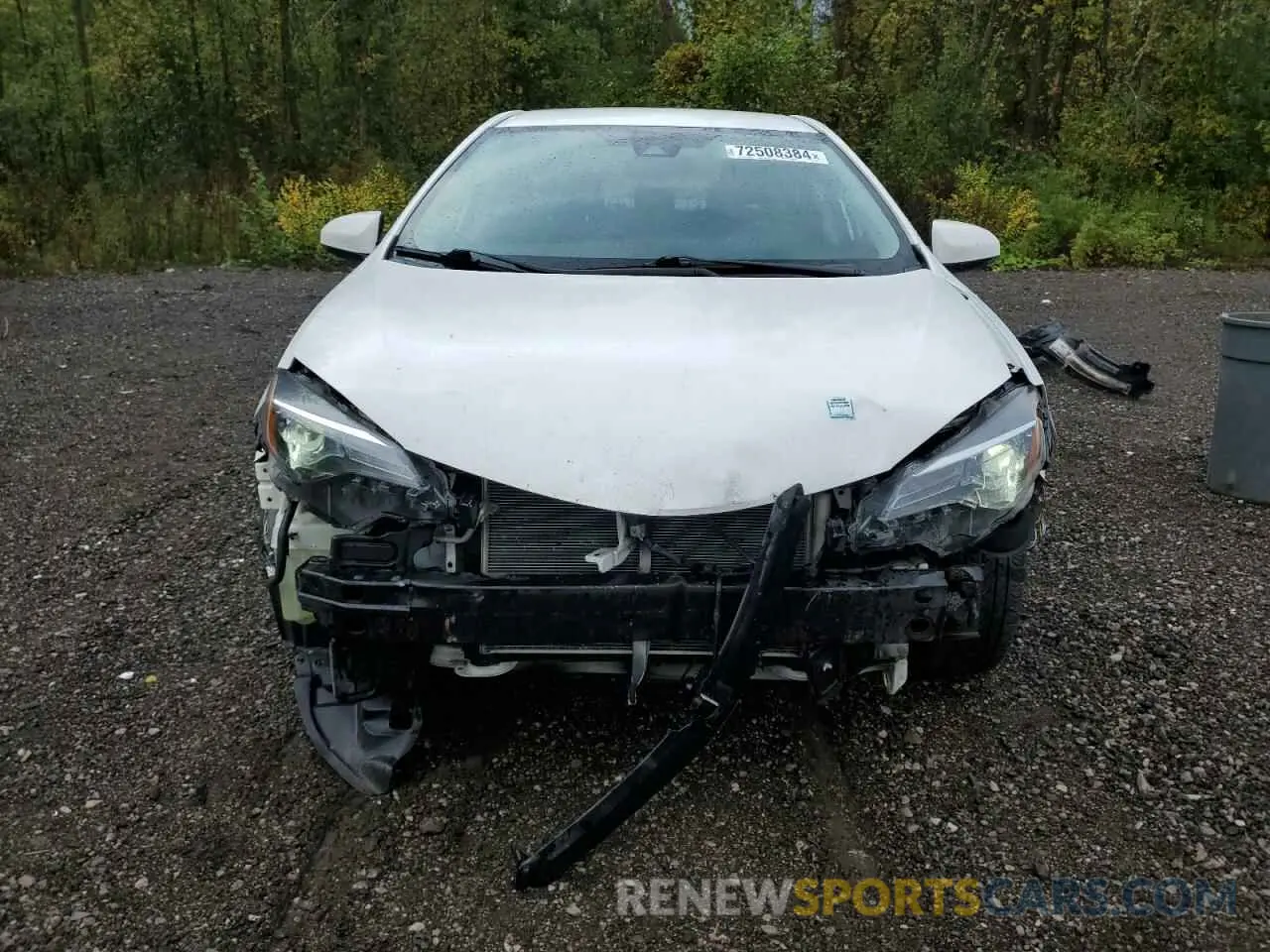 5 Photograph of a damaged car 2T1BURHE3KC192413 TOYOTA COROLLA 2019