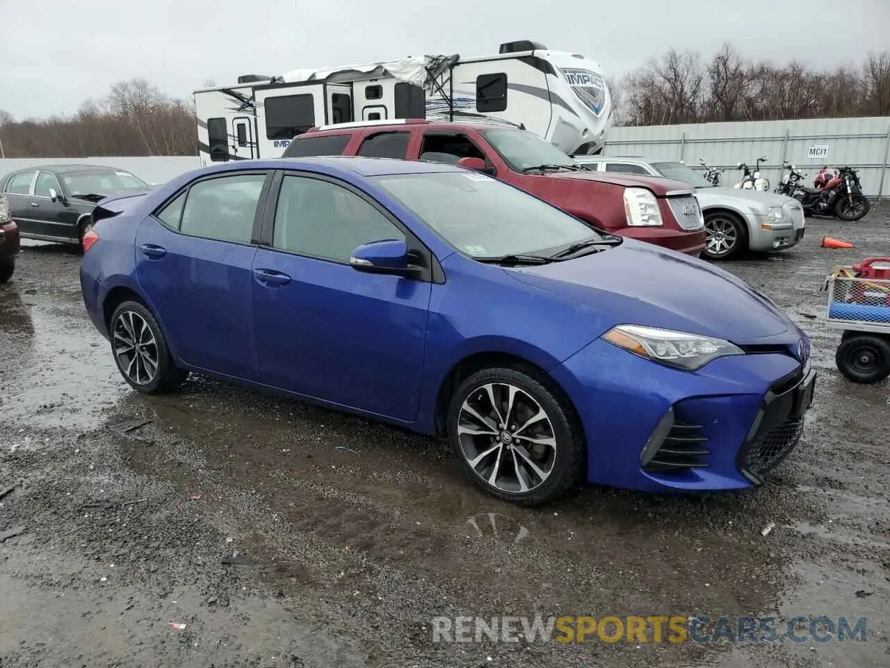 4 Photograph of a damaged car 2T1BURHE3KC194114 TOYOTA COROLLA 2019