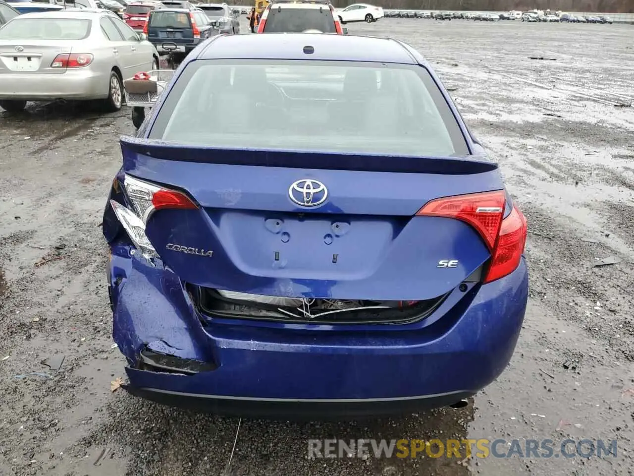 6 Photograph of a damaged car 2T1BURHE3KC194114 TOYOTA COROLLA 2019