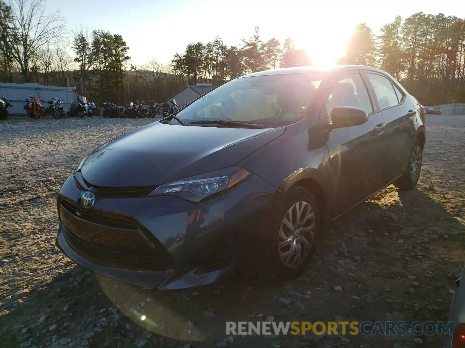 2 Photograph of a damaged car 2T1BURHE3KC195263 TOYOTA COROLLA 2019