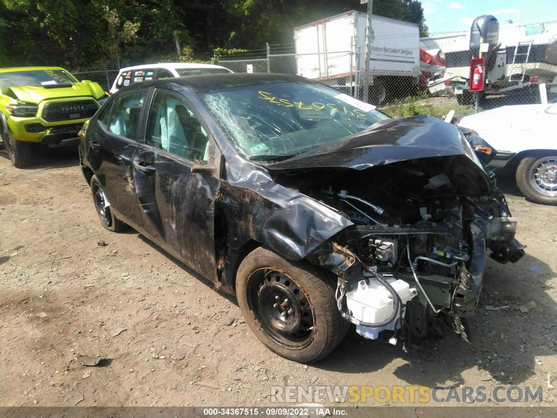 6 Photograph of a damaged car 2T1BURHE3KC198146 TOYOTA COROLLA 2019