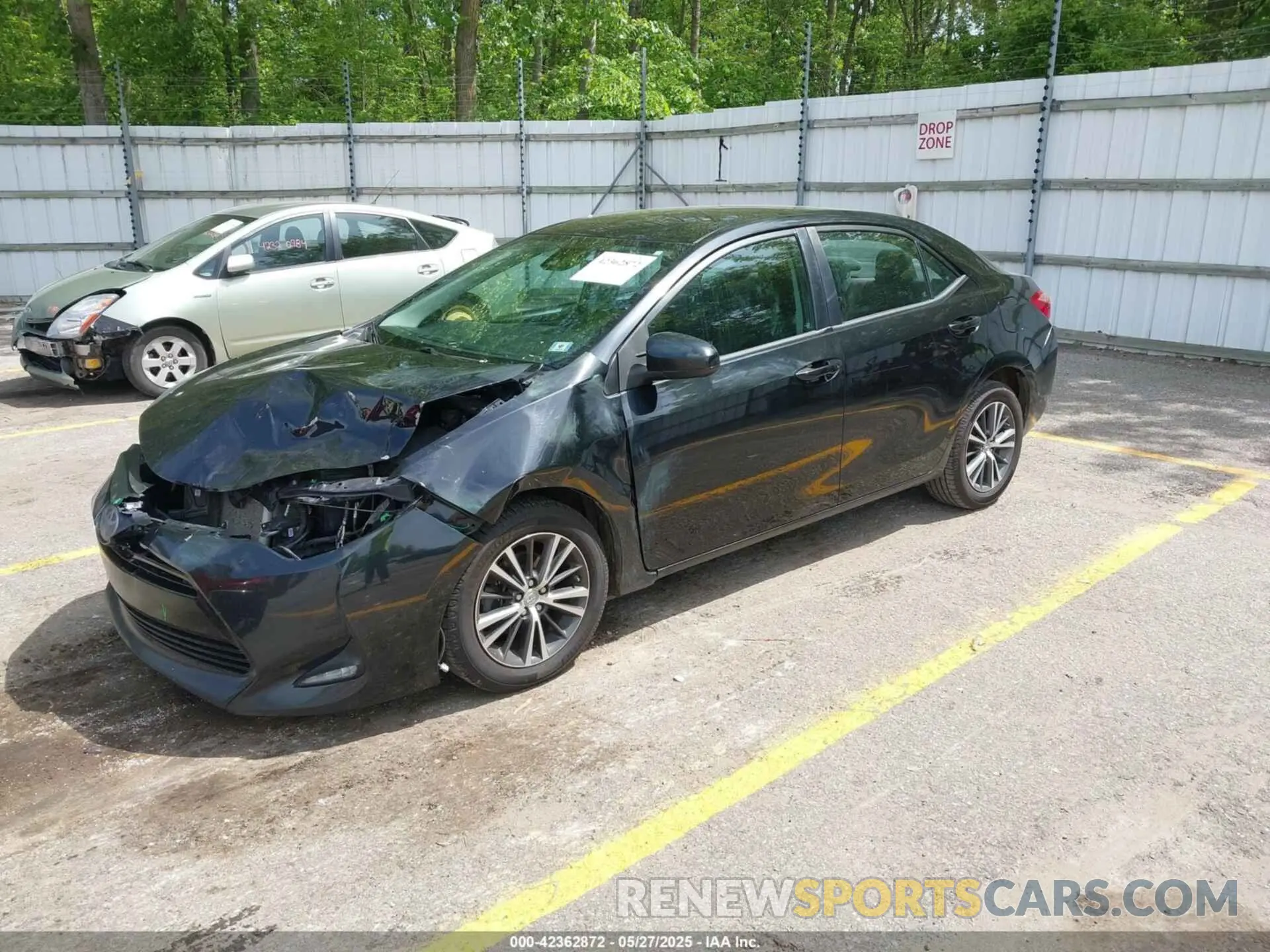 2 Photograph of a damaged car 2T1BURHE3KC199300 TOYOTA COROLLA 2019