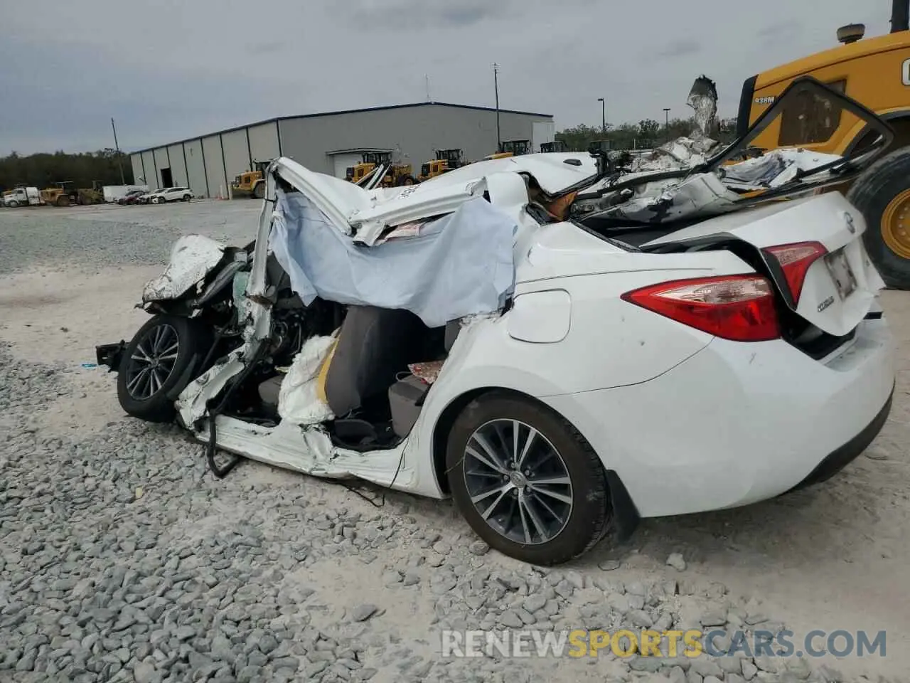 2 Photograph of a damaged car 2T1BURHE3KC199958 TOYOTA COROLLA 2019