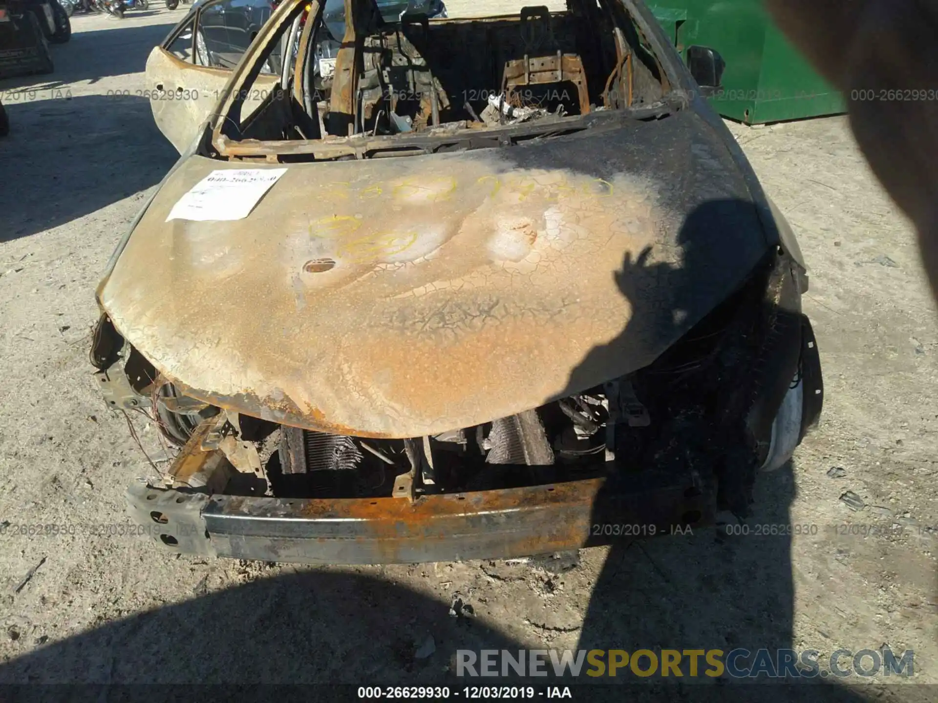 10 Photograph of a damaged car 2T1BURHE3KC202065 TOYOTA COROLLA 2019