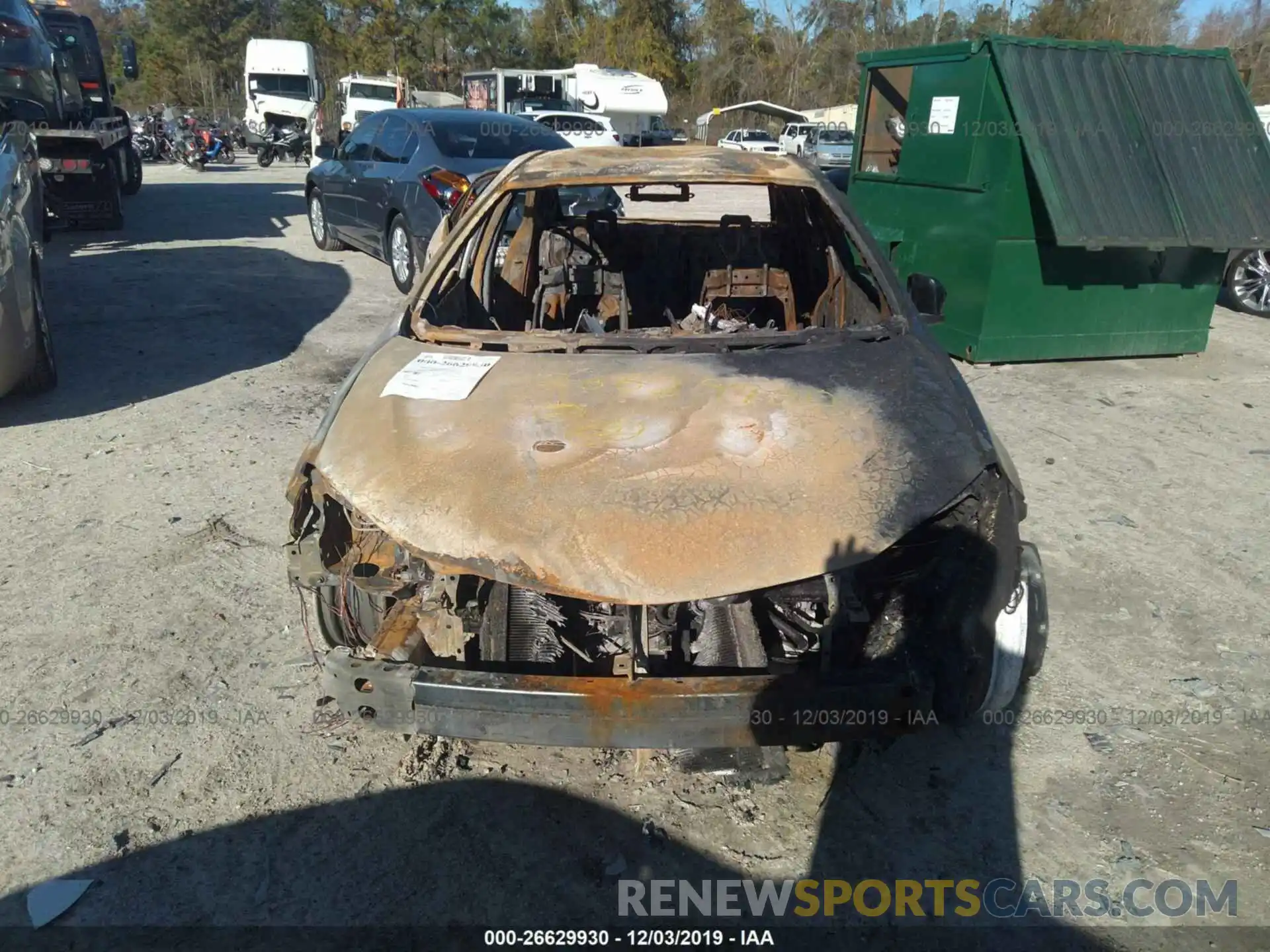 6 Photograph of a damaged car 2T1BURHE3KC202065 TOYOTA COROLLA 2019