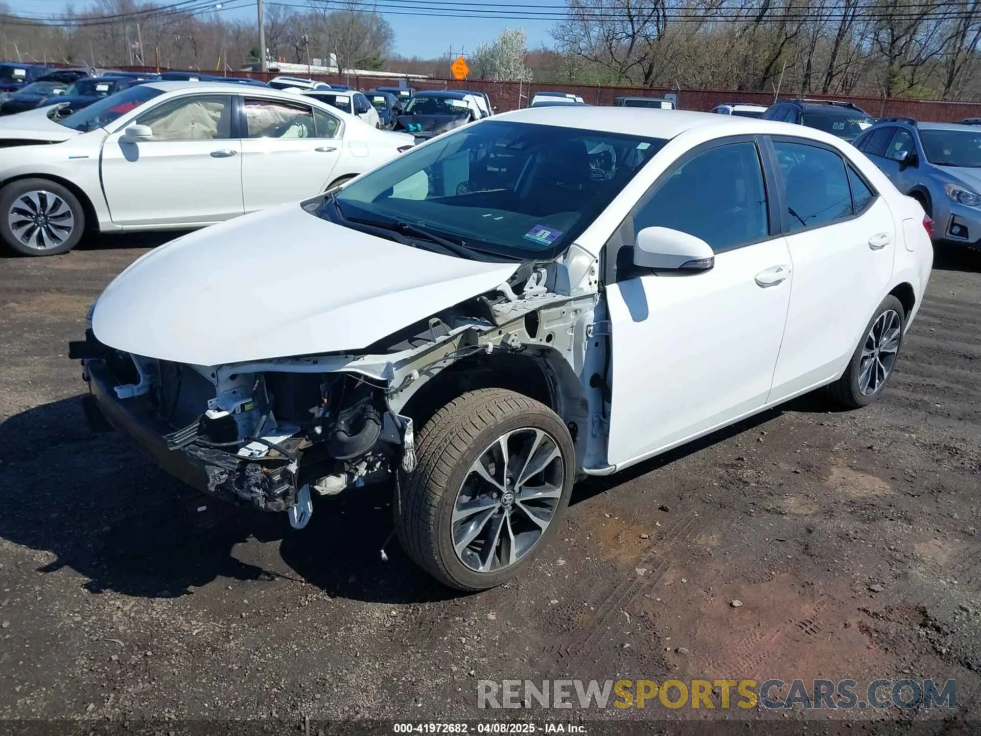 2 Photograph of a damaged car 2T1BURHE3KC202616 TOYOTA COROLLA 2019
