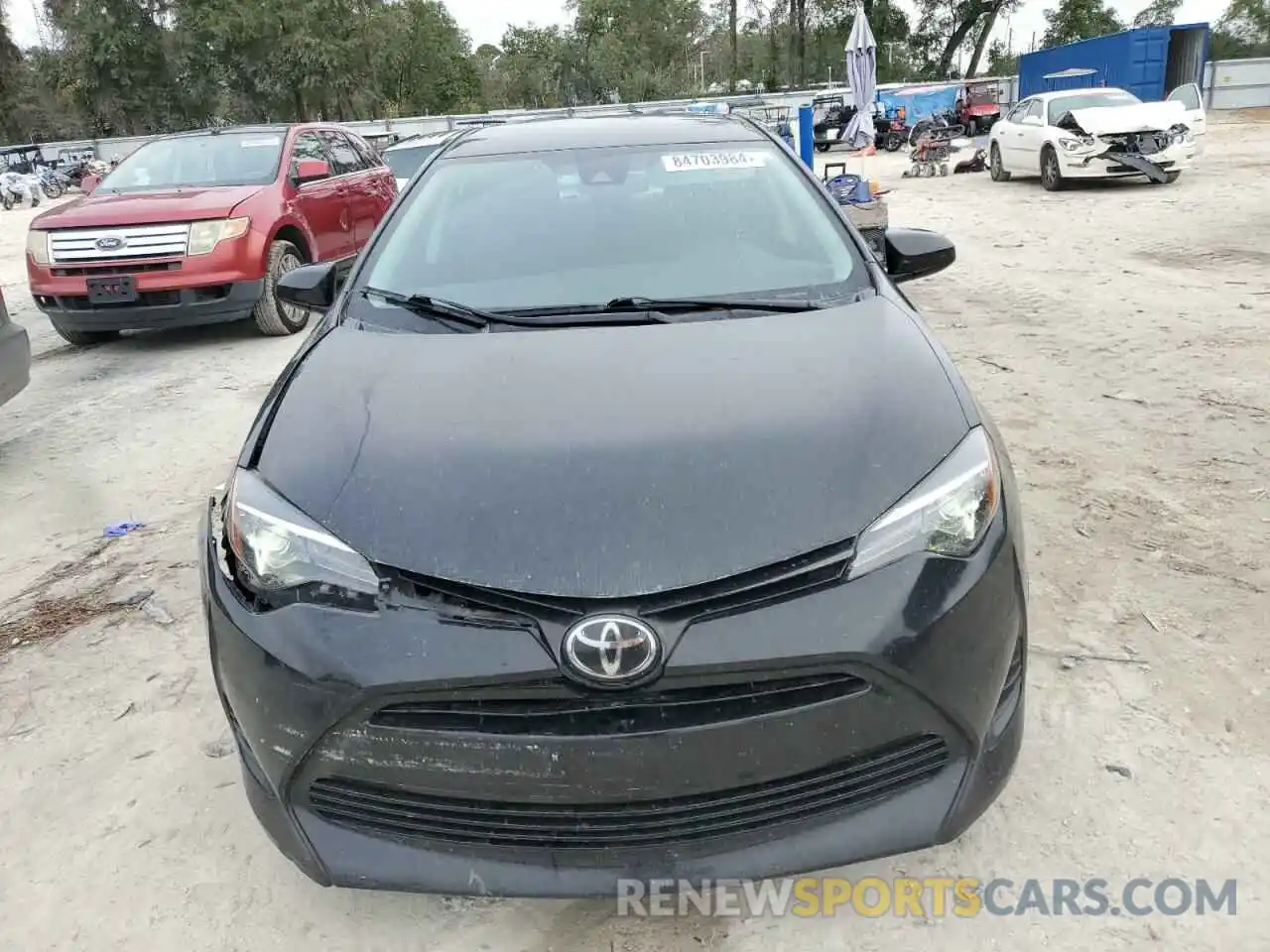 5 Photograph of a damaged car 2T1BURHE3KC204236 TOYOTA COROLLA 2019