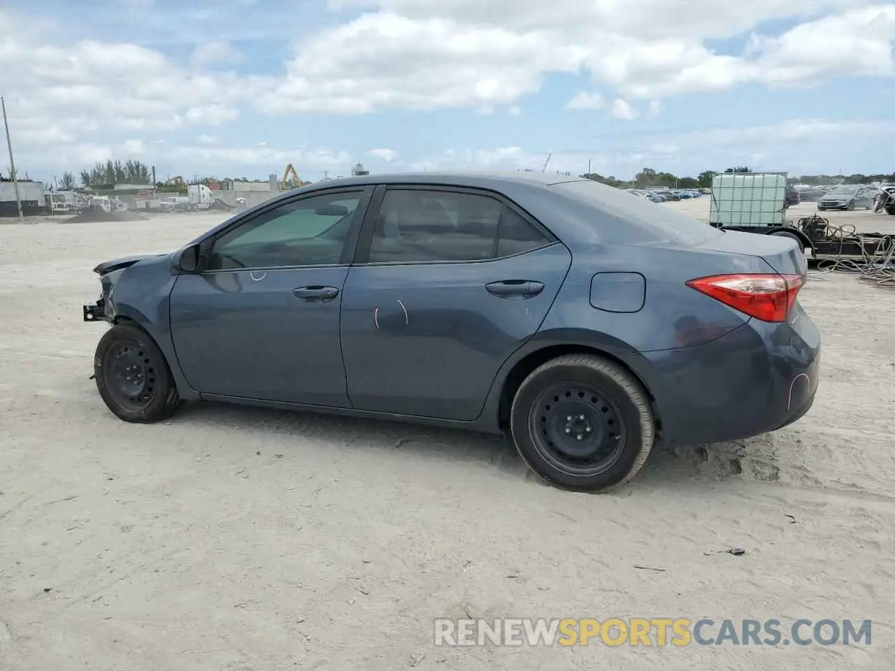 2 Photograph of a damaged car 2T1BURHE3KC205516 TOYOTA COROLLA 2019