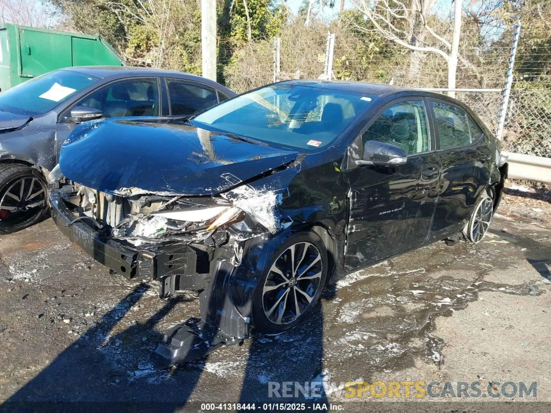 2 Photograph of a damaged car 2T1BURHE3KC206388 TOYOTA COROLLA 2019