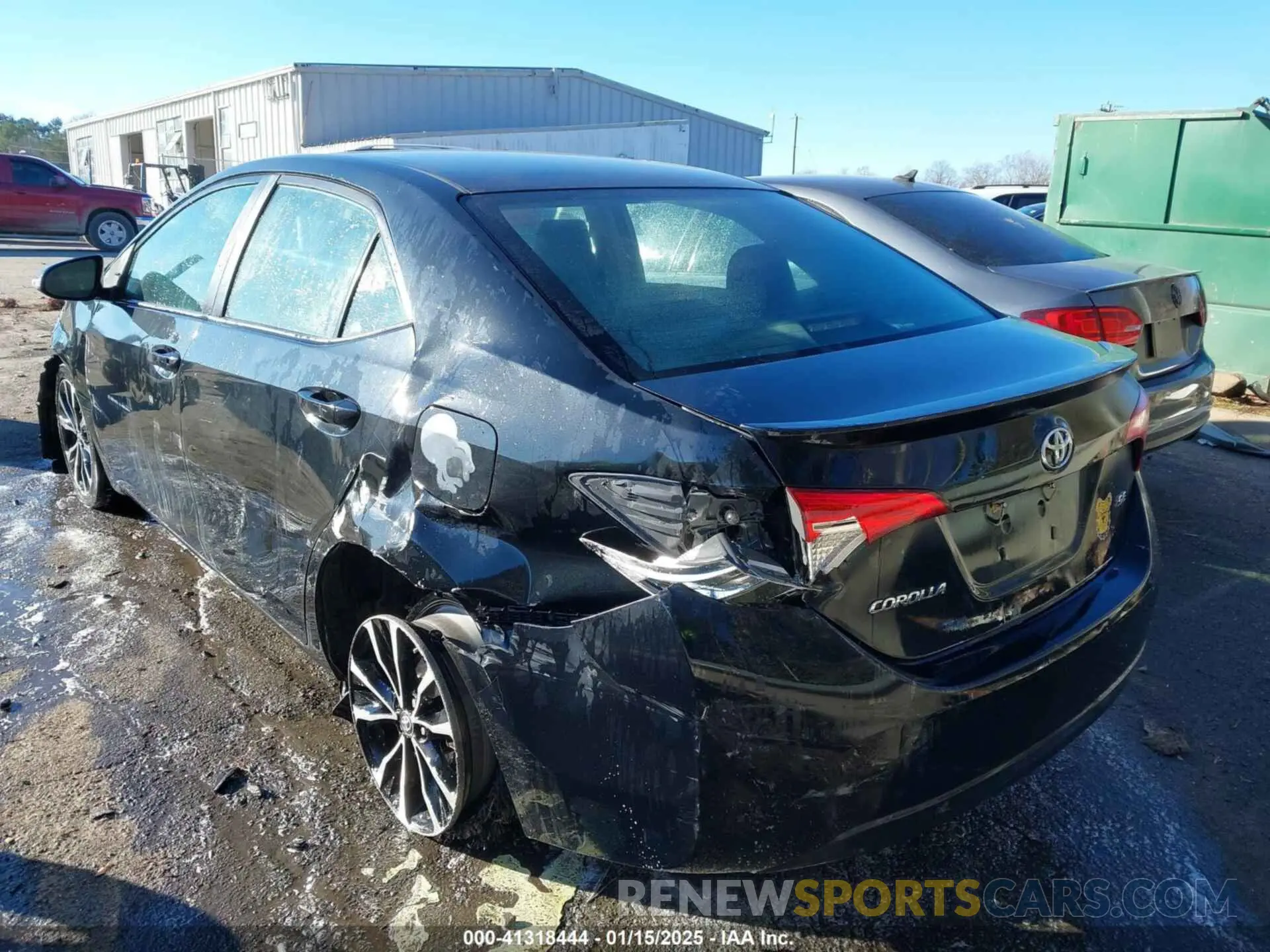 3 Photograph of a damaged car 2T1BURHE3KC206388 TOYOTA COROLLA 2019