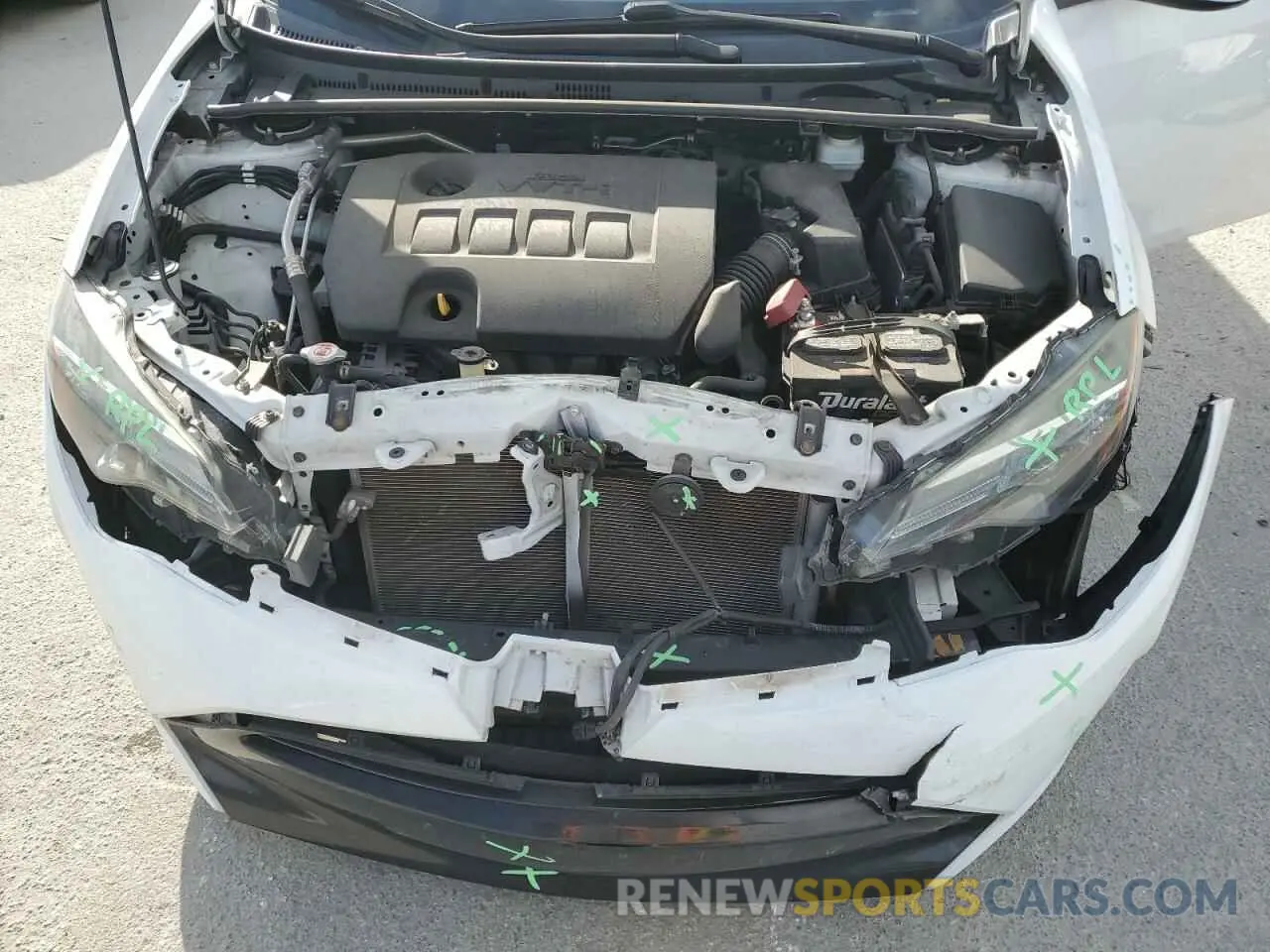 11 Photograph of a damaged car 2T1BURHE3KC207816 TOYOTA COROLLA 2019