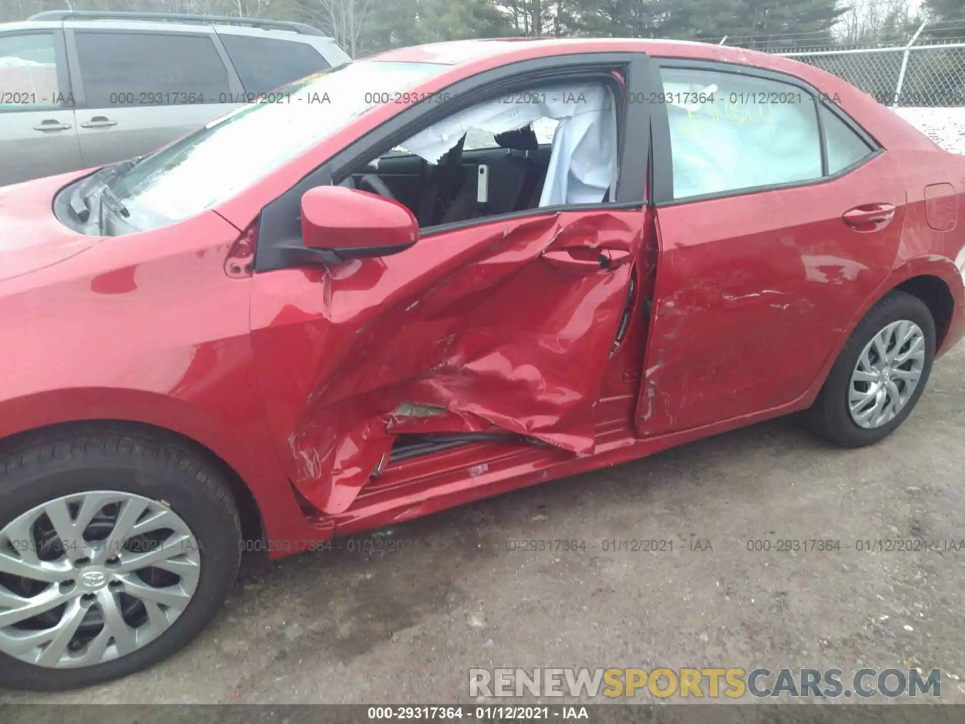 6 Photograph of a damaged car 2T1BURHE3KC208187 TOYOTA COROLLA 2019