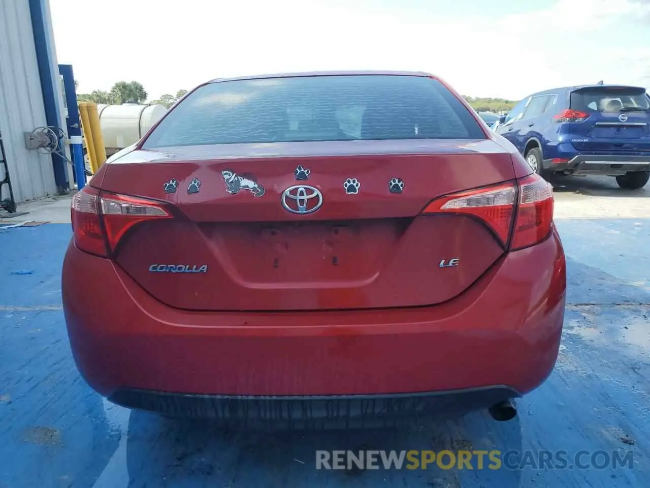 6 Photograph of a damaged car 2T1BURHE3KC208691 TOYOTA COROLLA 2019