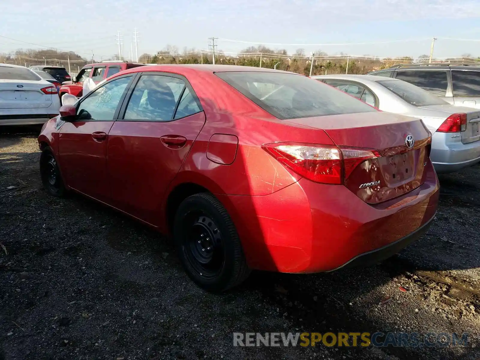 3 Photograph of a damaged car 2T1BURHE3KC210456 TOYOTA COROLLA 2019