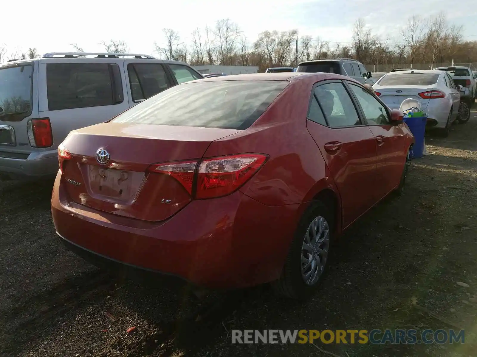 4 Photograph of a damaged car 2T1BURHE3KC210456 TOYOTA COROLLA 2019