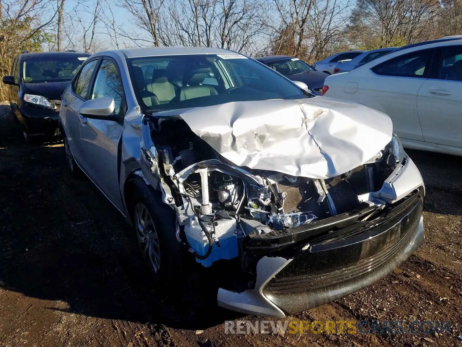 1 Photograph of a damaged car 2T1BURHE3KC213731 TOYOTA COROLLA 2019
