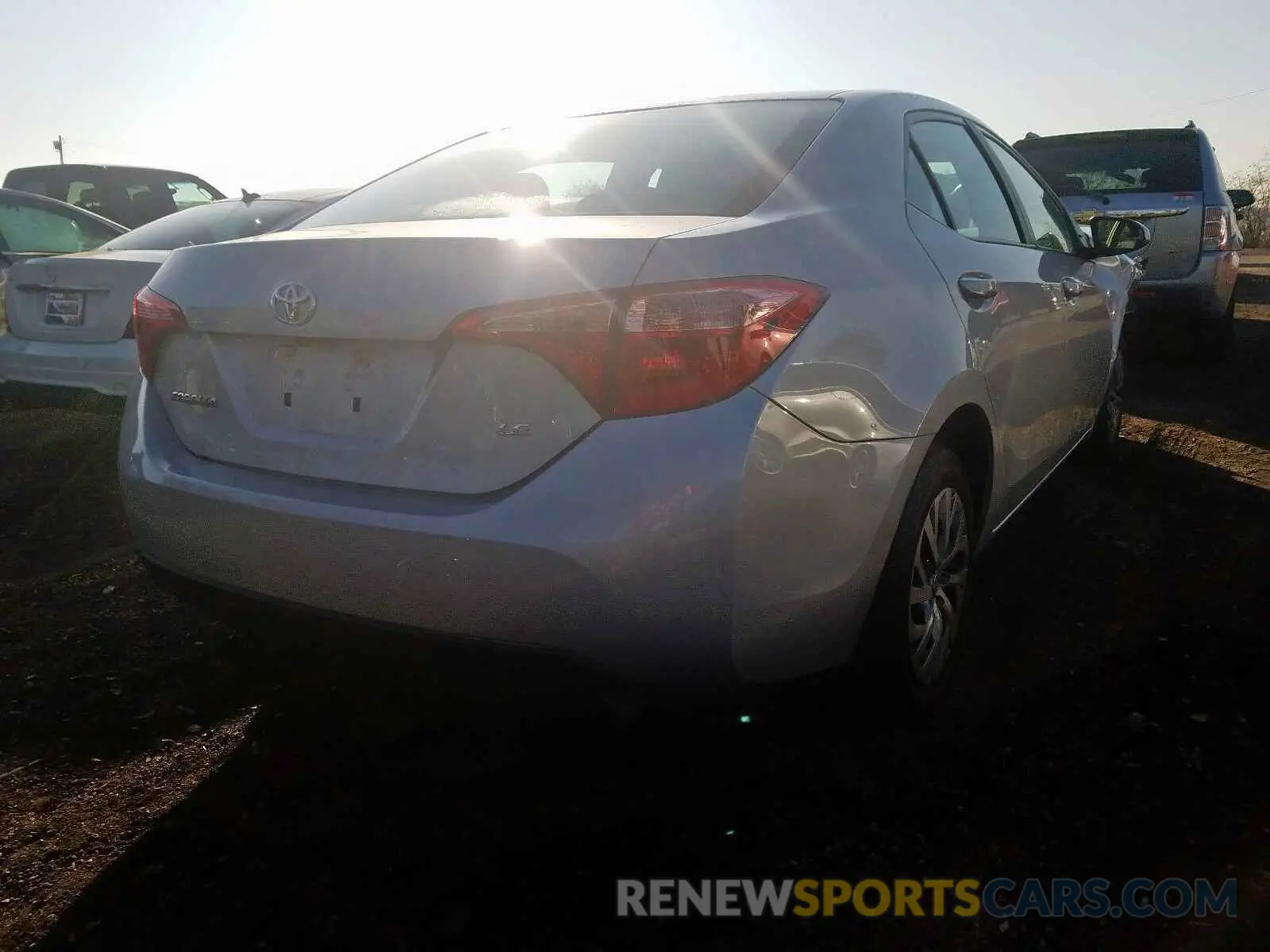 4 Photograph of a damaged car 2T1BURHE3KC213731 TOYOTA COROLLA 2019