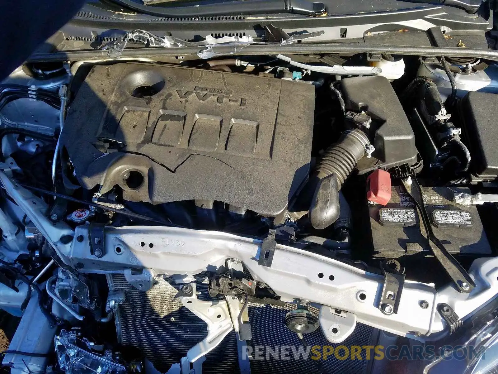 7 Photograph of a damaged car 2T1BURHE3KC213731 TOYOTA COROLLA 2019