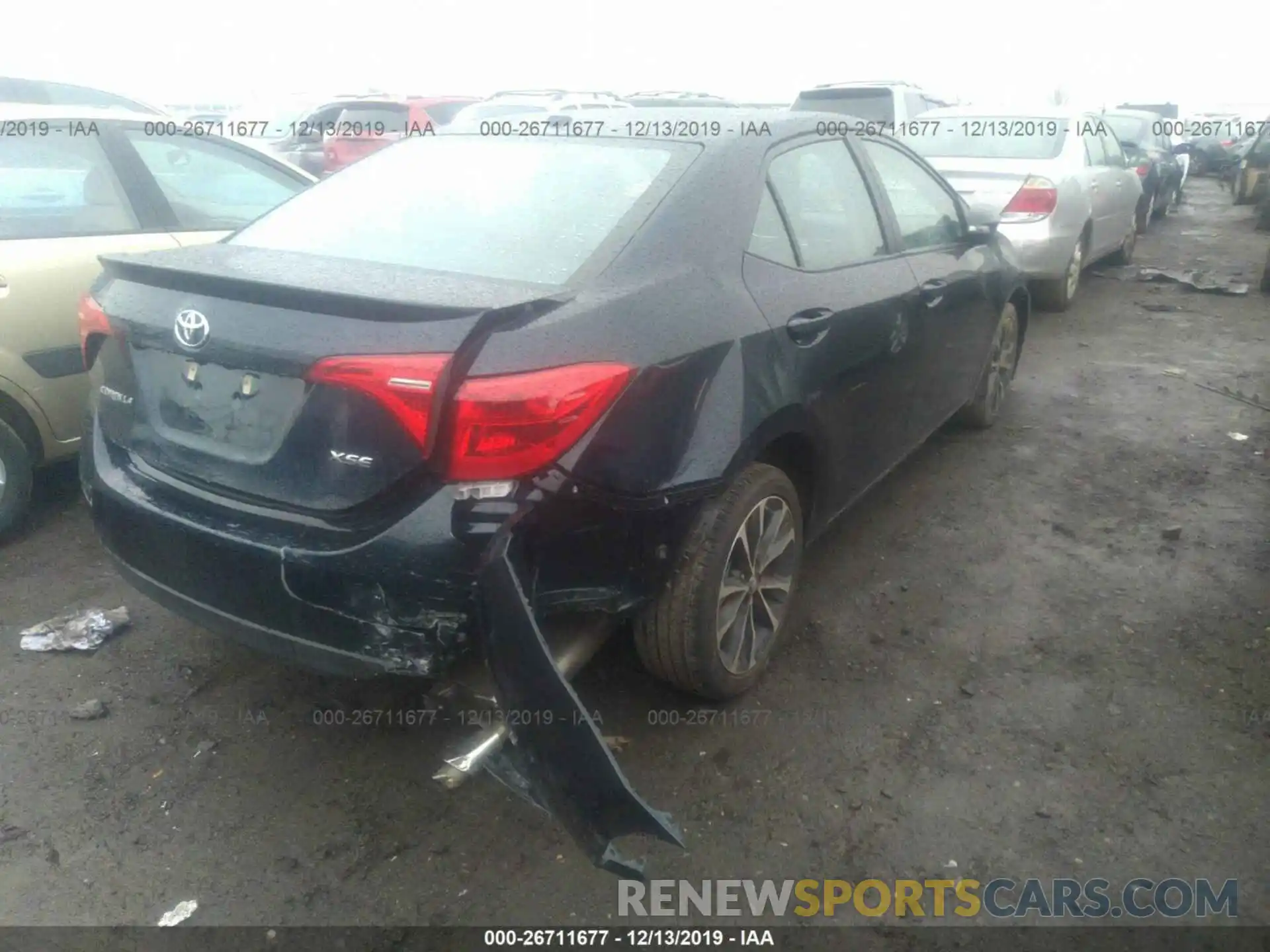 4 Photograph of a damaged car 2T1BURHE3KC214927 TOYOTA COROLLA 2019