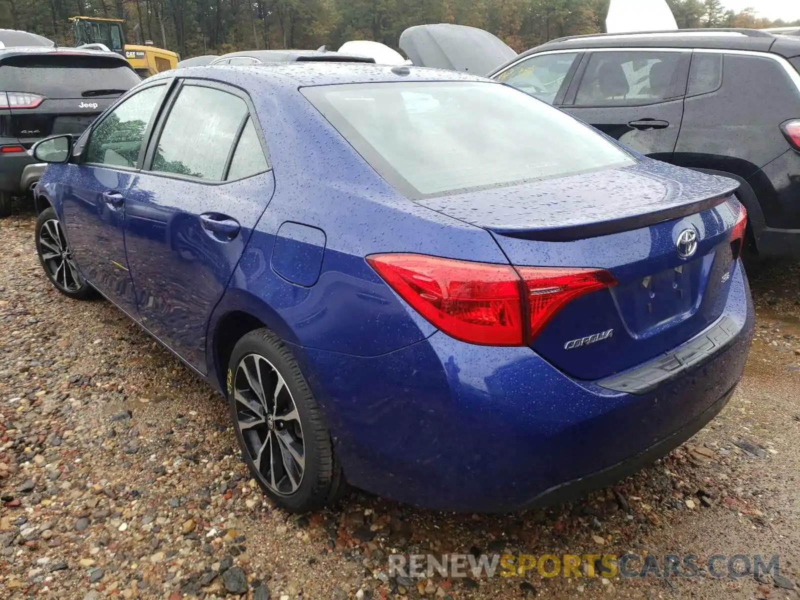 3 Photograph of a damaged car 2T1BURHE3KC216225 TOYOTA COROLLA 2019