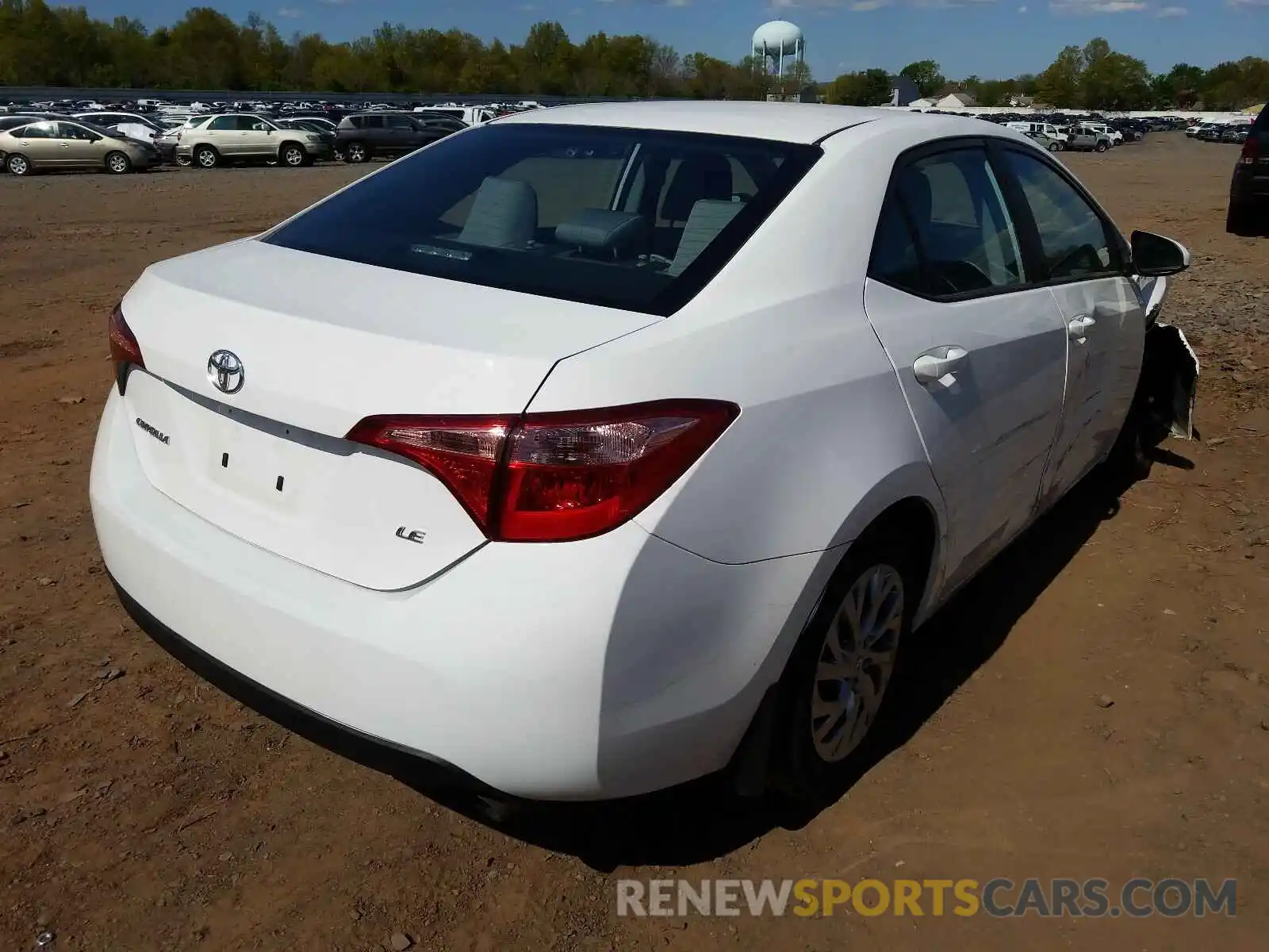 4 Photograph of a damaged car 2T1BURHE3KC216869 TOYOTA COROLLA 2019