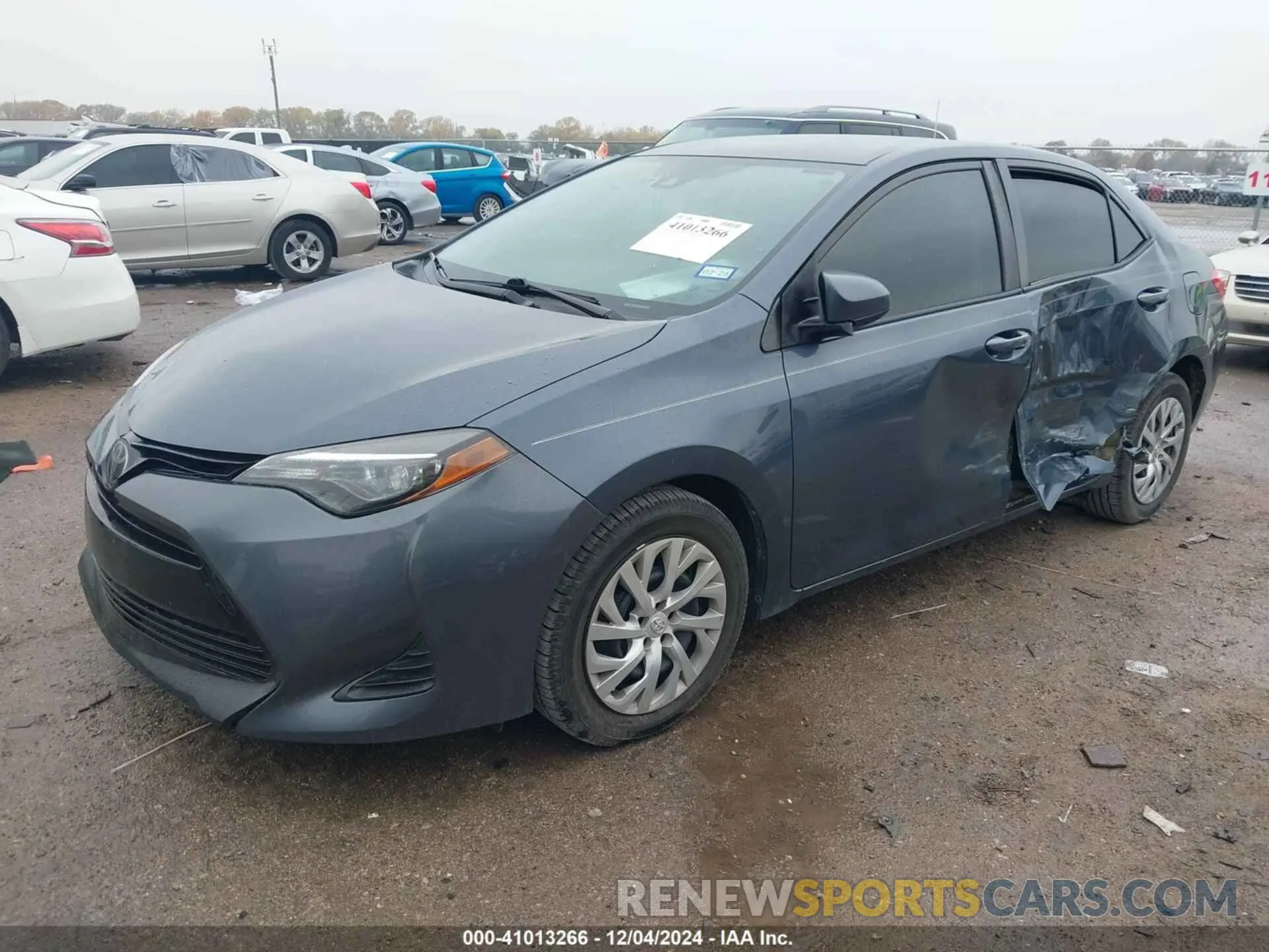 2 Photograph of a damaged car 2T1BURHE3KC219402 TOYOTA COROLLA 2019