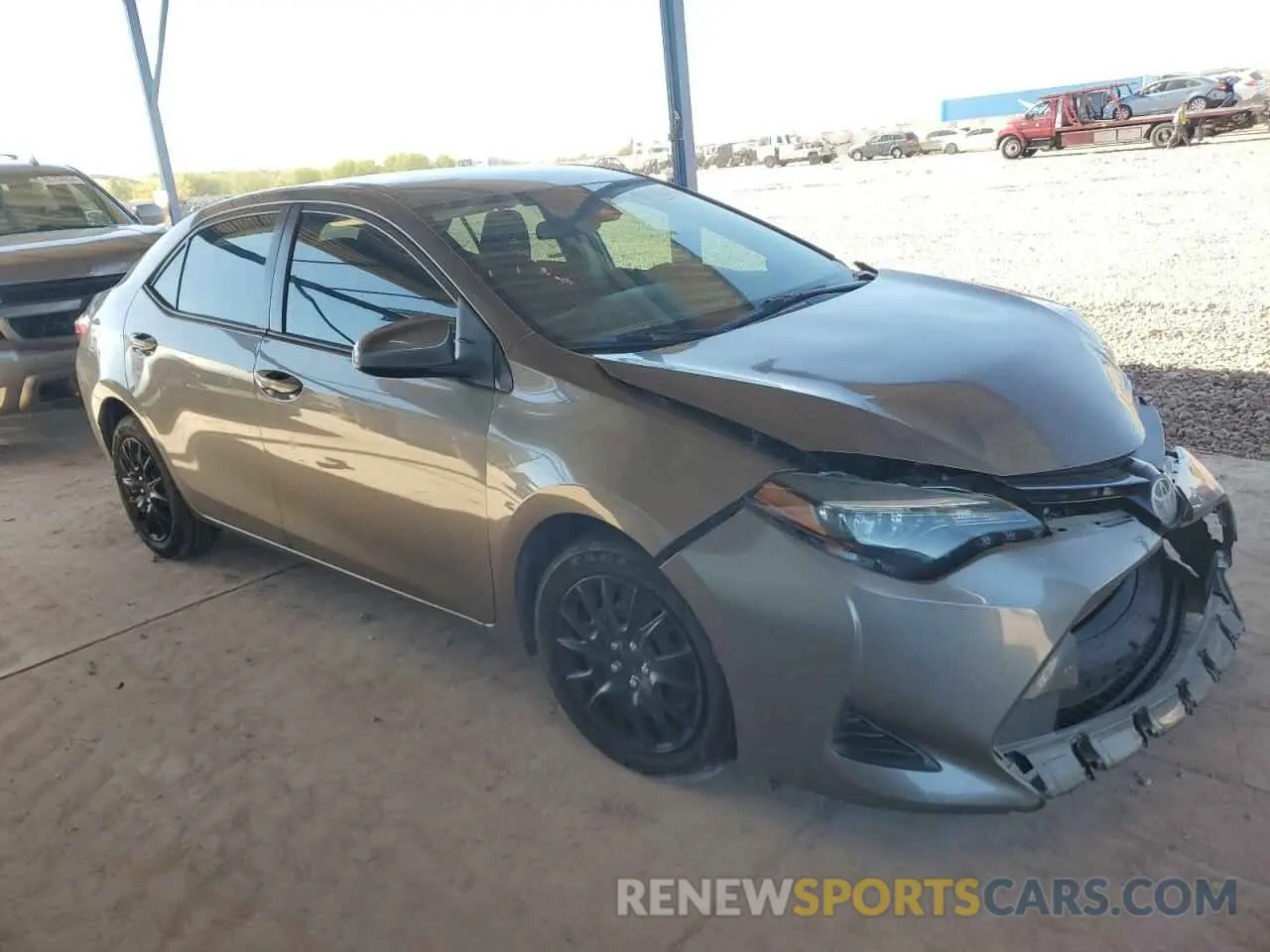 4 Photograph of a damaged car 2T1BURHE3KC223238 TOYOTA COROLLA 2019
