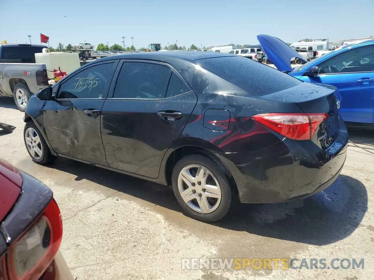 2 Photograph of a damaged car 2T1BURHE3KC236006 TOYOTA COROLLA 2019