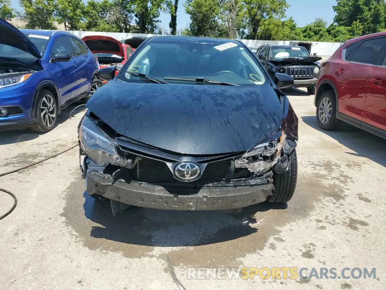 5 Photograph of a damaged car 2T1BURHE3KC236006 TOYOTA COROLLA 2019