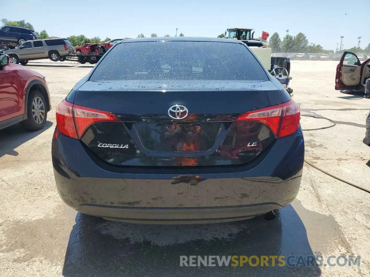 6 Photograph of a damaged car 2T1BURHE3KC236006 TOYOTA COROLLA 2019