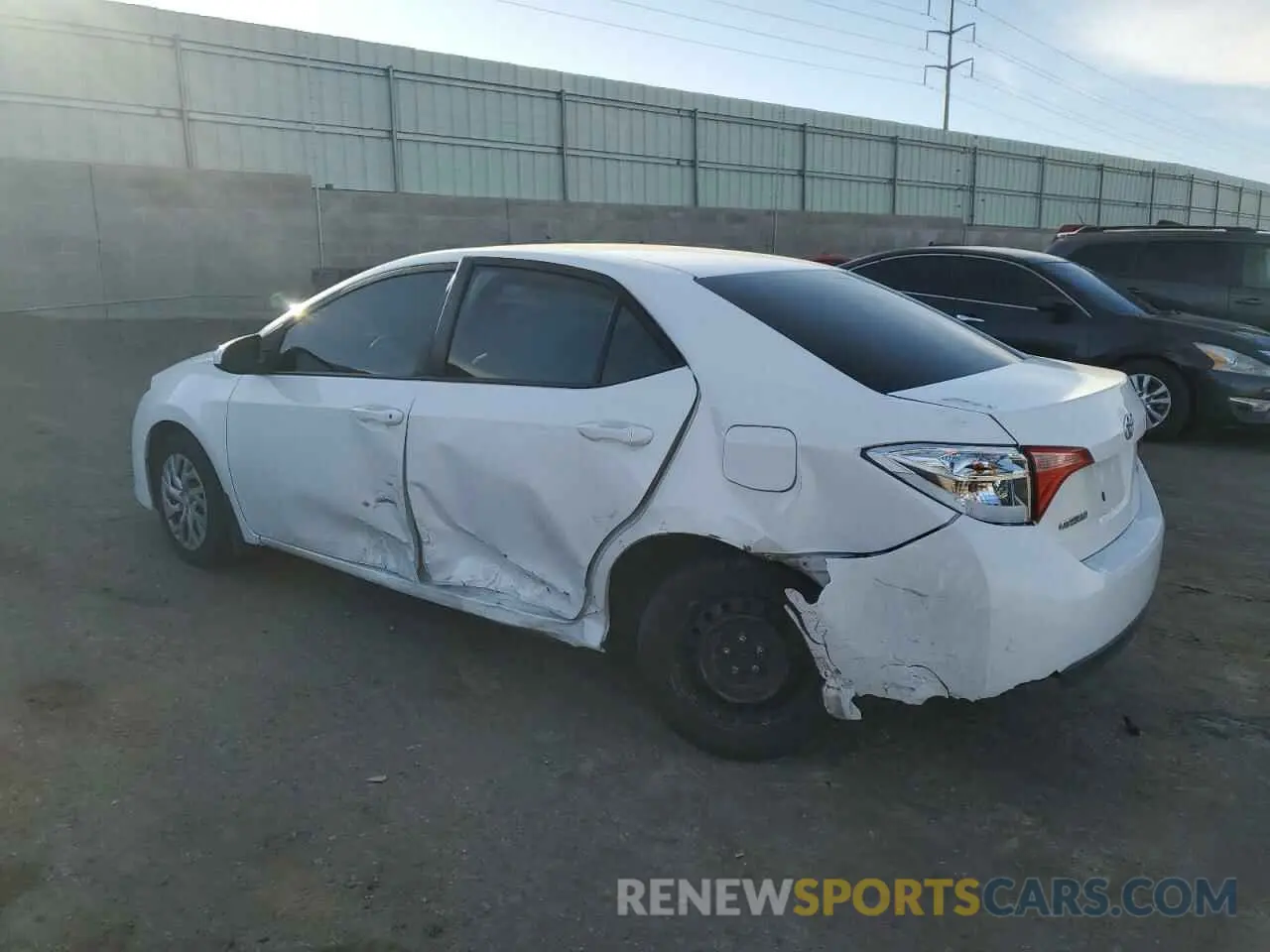 2 Photograph of a damaged car 2T1BURHE3KC244915 TOYOTA COROLLA 2019