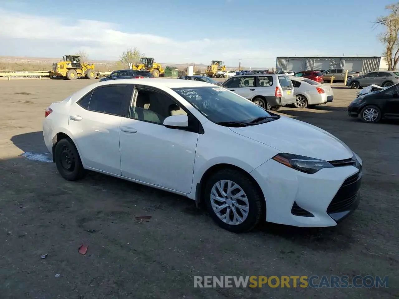 4 Photograph of a damaged car 2T1BURHE3KC244915 TOYOTA COROLLA 2019