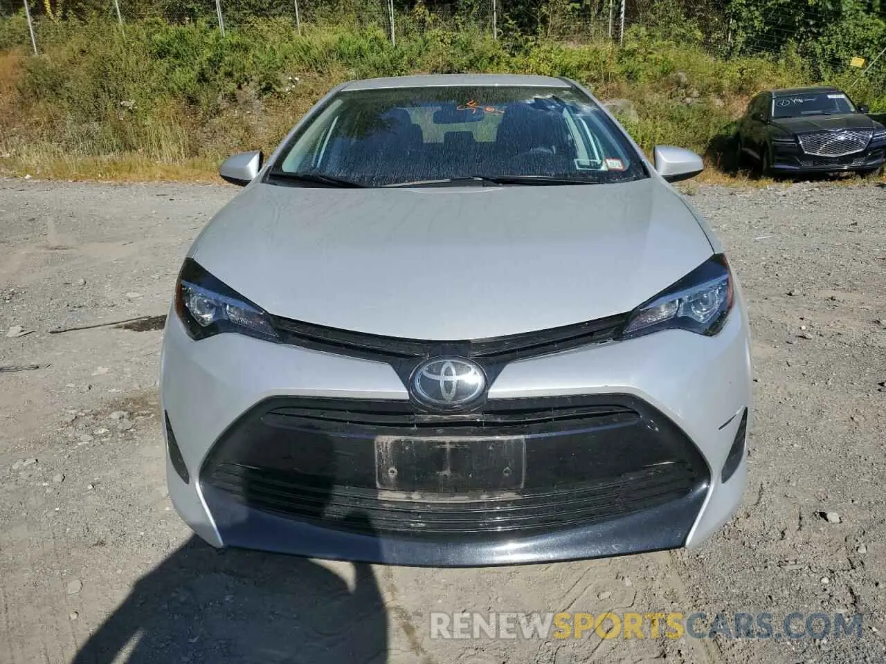 5 Photograph of a damaged car 2T1BURHE3KC245515 TOYOTA COROLLA 2019