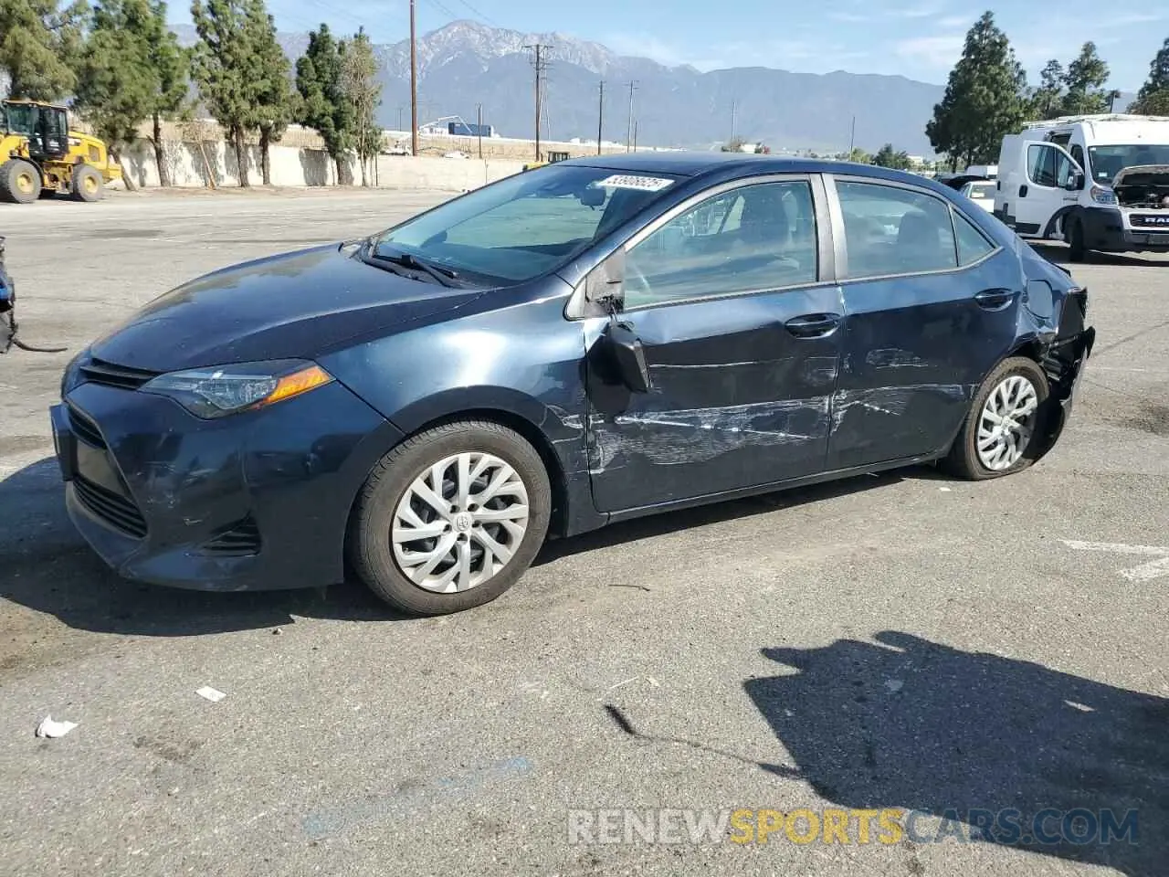 1 Photograph of a damaged car 2T1BURHE4KC126565 TOYOTA COROLLA 2019