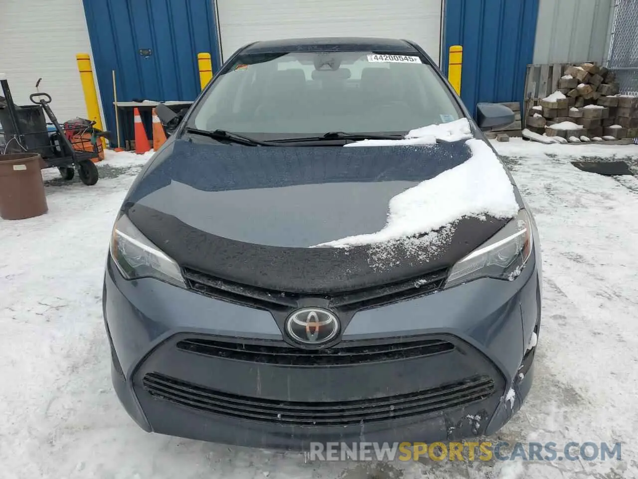5 Photograph of a damaged car 2T1BURHE4KC127909 TOYOTA COROLLA 2019