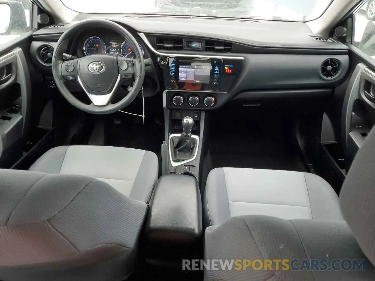 8 Photograph of a damaged car 2T1BURHE4KC127909 TOYOTA COROLLA 2019