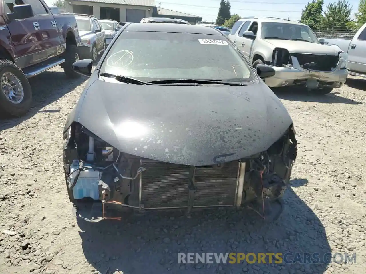 9 Photograph of a damaged car 2T1BURHE4KC131586 TOYOTA COROLLA 2019