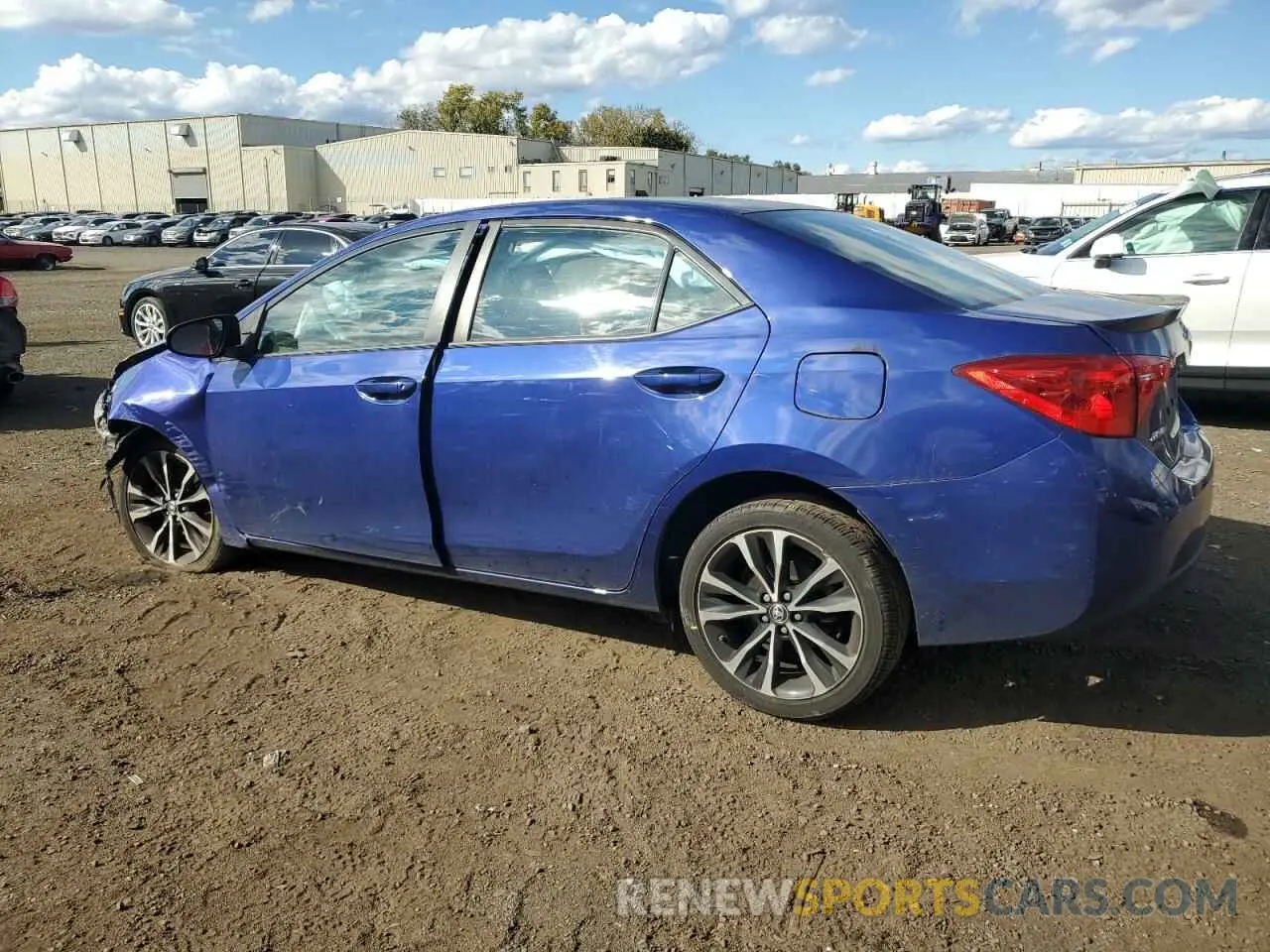 2 Photograph of a damaged car 2T1BURHE4KC135279 TOYOTA COROLLA 2019