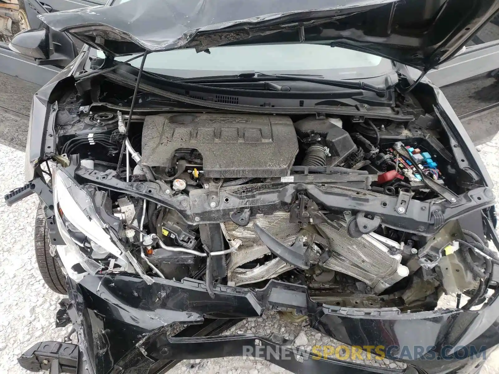 7 Photograph of a damaged car 2T1BURHE4KC136285 TOYOTA COROLLA 2019