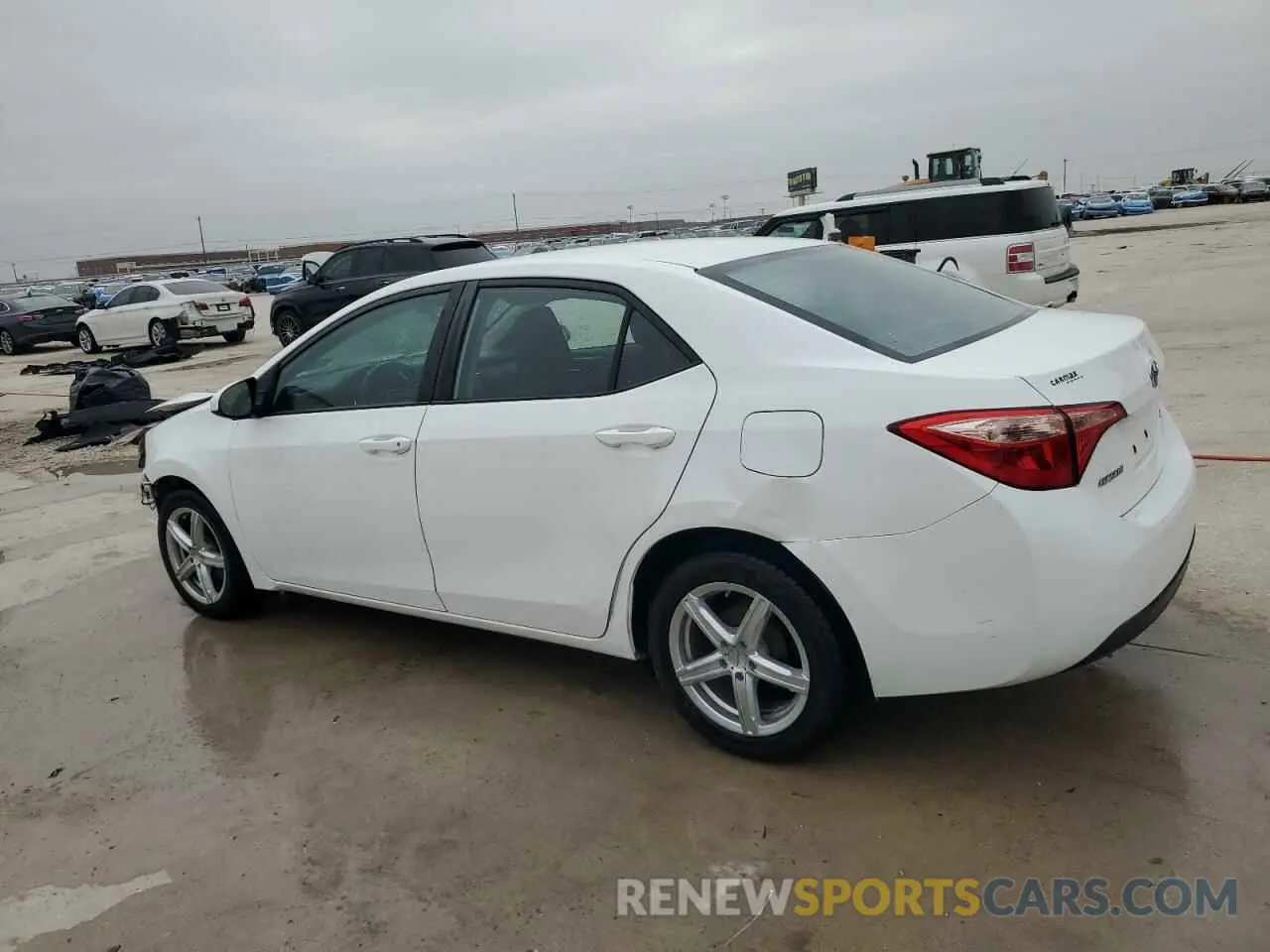 2 Photograph of a damaged car 2T1BURHE4KC136741 TOYOTA COROLLA 2019