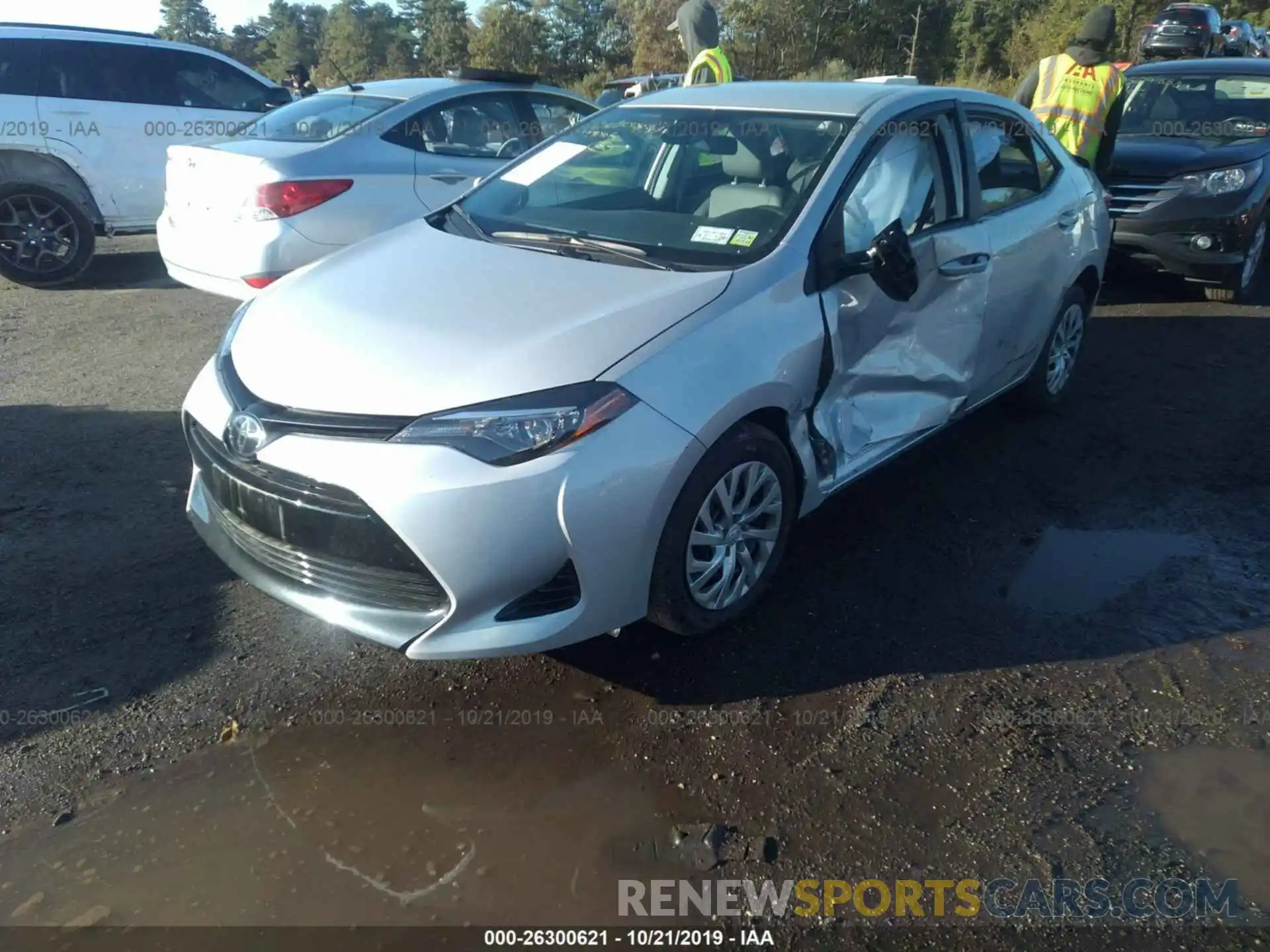 6 Photograph of a damaged car 2T1BURHE4KC136836 TOYOTA COROLLA 2019