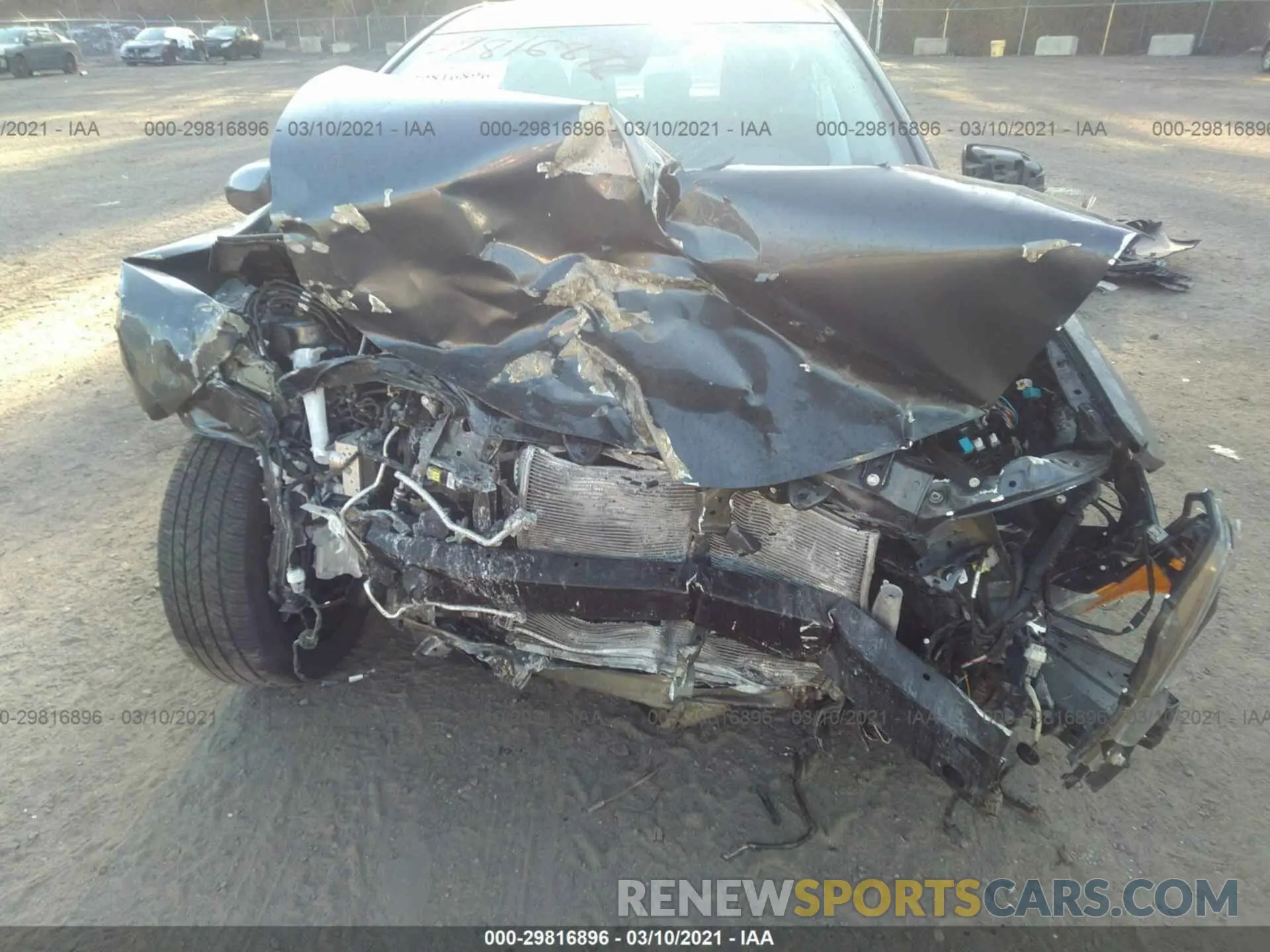6 Photograph of a damaged car 2T1BURHE4KC137985 TOYOTA COROLLA 2019
