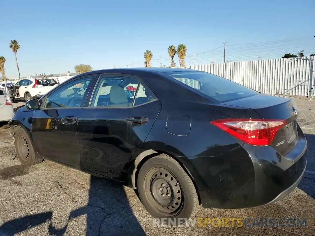 2 Photograph of a damaged car 2T1BURHE4KC138554 TOYOTA COROLLA 2019