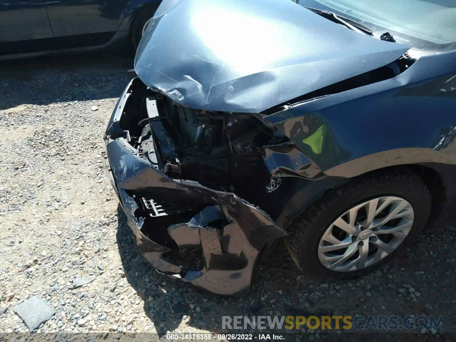 6 Photograph of a damaged car 2T1BURHE4KC143088 TOYOTA COROLLA 2019