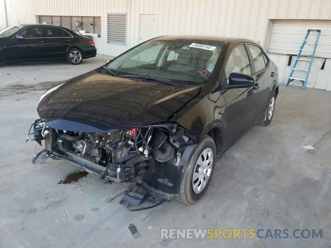 2 Photograph of a damaged car 2T1BURHE4KC143687 TOYOTA COROLLA 2019