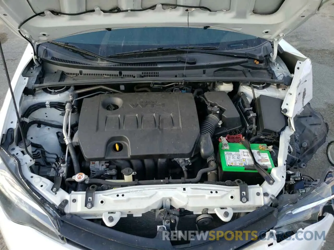 11 Photograph of a damaged car 2T1BURHE4KC147125 TOYOTA COROLLA 2019