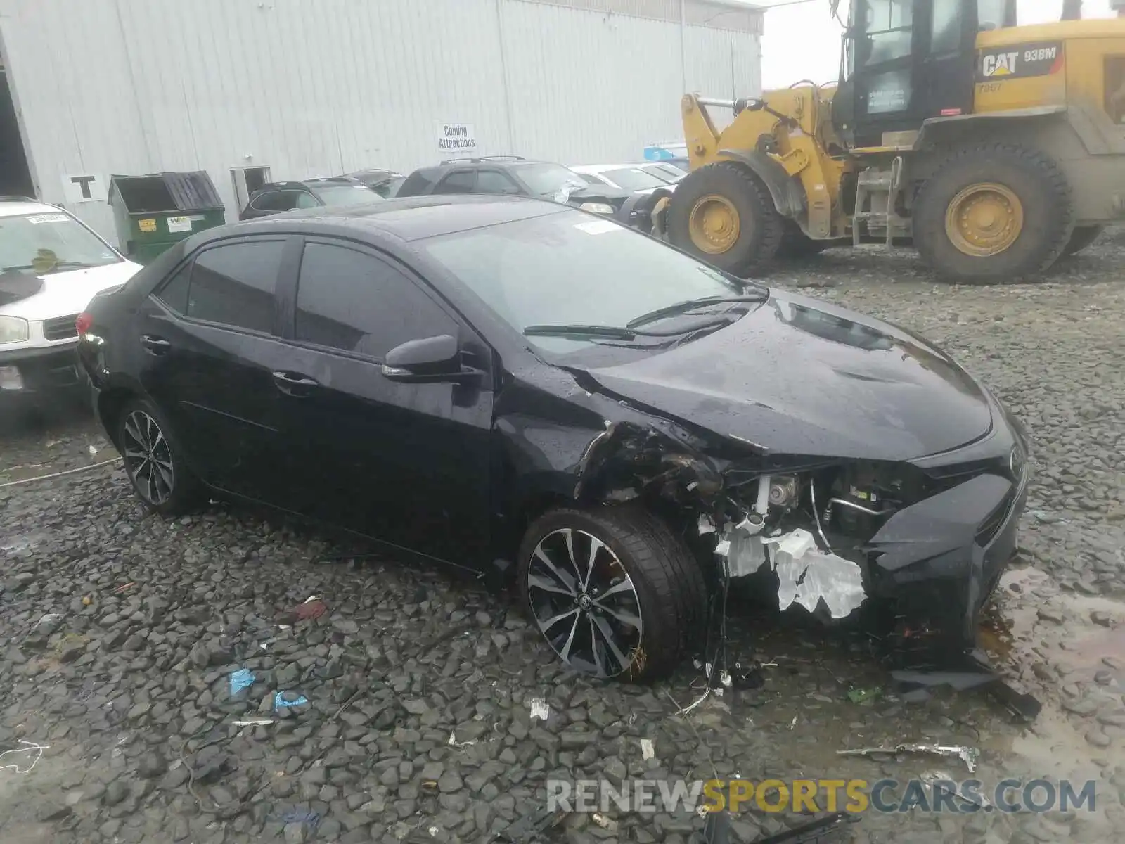 1 Photograph of a damaged car 2T1BURHE4KC147447 TOYOTA COROLLA 2019