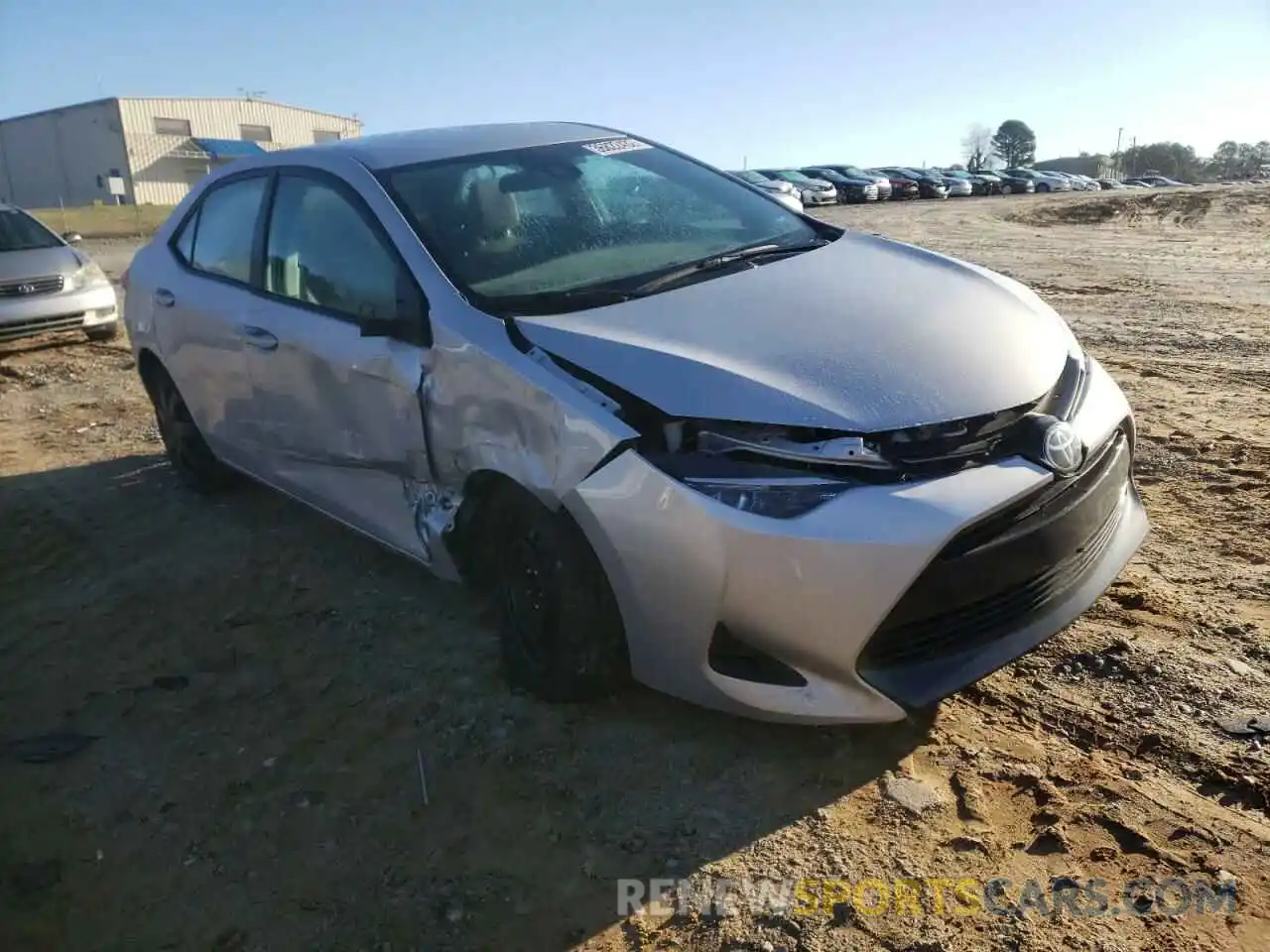 1 Photograph of a damaged car 2T1BURHE4KC151109 TOYOTA COROLLA 2019